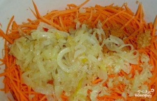 Квашеные баклажаны с морковкой и чесноком  - фото шаг 7