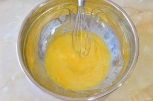 Творожный кекс с лимонами и изюмом - фото шаг 3