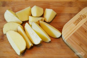 Деревенский картофель под сырным соусом - фото шаг 3