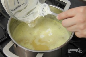 Сырный суп с клецками - фото шаг 8
