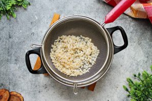 Голубцы ленивые в сметанном соусе - фото шаг 2