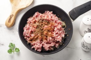 Запеканка с фаршем в аэрогриле - фото шаг 4