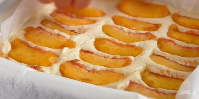Нежнейший персиковый пирог - фото шаг 3