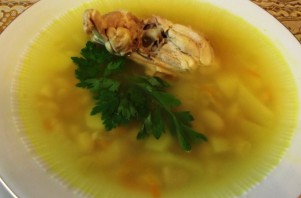 Фасолевый суп с курицей в мультиварке - фото шаг 5