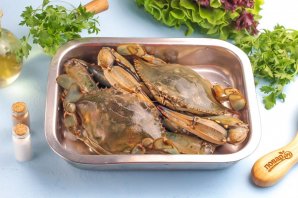 Краб в духовке - фото шаг 3