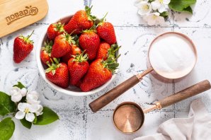 Клубничное варенье без сахара - фото шаг 1