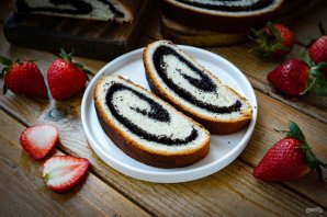 Постный маковый рулет - фото шаг 21