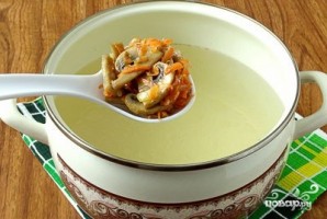 Гречневый суп с картофельными клецками - фото шаг 4