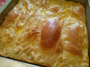 Болгарский пирог с творожной начинкой  - фото шаг 13