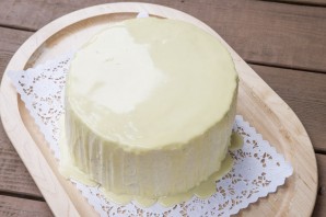 Белый шоколадный торт - фото шаг 10