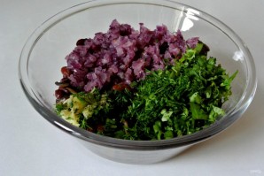 Салат из фасоли "Домашний" - фото шаг 11