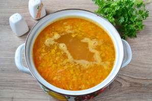 Суп со шкварками - фото шаг 8