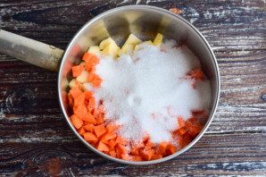 Варенье из моркови и яблок - фото шаг 5