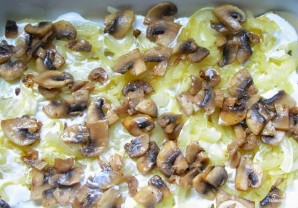Картофельная запеканка с маринованными грибами - фото шаг 3
