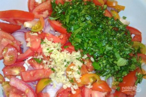 Салат с барбарисом - фото шаг 5