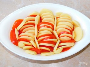 Запеканка из картофеля с помидорами - фото шаг 2