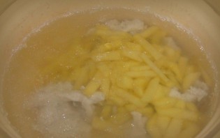 Диетический суп из куриных грудок - фото шаг 4