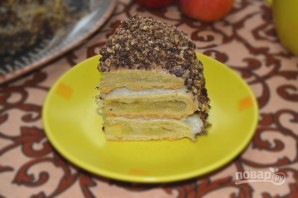 Яблочный торт с коричным кремом - фото шаг 17