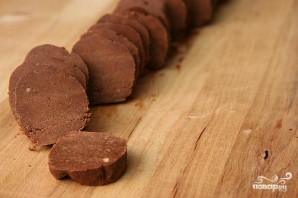 Пряное шоколадное печенье с миндалем - фото шаг 2