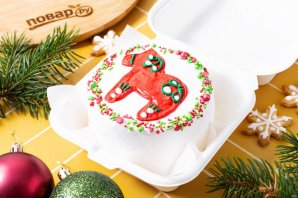 Бенто-торт на Новый год Бенто-торт на Новый год