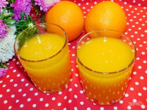 Оранжевый коктейль с тыквой - фото шаг 4