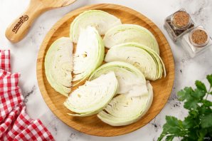 Запеченная капуста в духовке - фото шаг 2