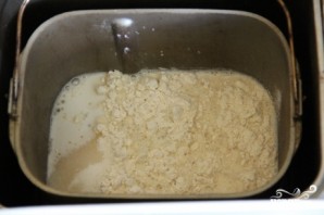 Хлеб на кефире в хлебопечке - фото шаг 2