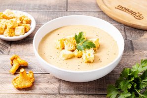 Крем-суп из лисичек - фото шаг 11