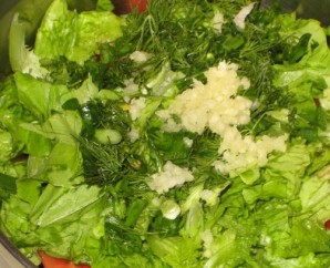 Салат со смородиной - фото шаг 2