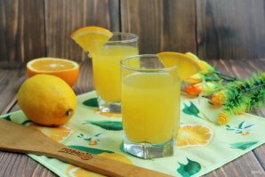 Апельсиновый напиток "Оранжад" - фото шаг 8