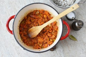 Постный овощной суп - фото шаг 7