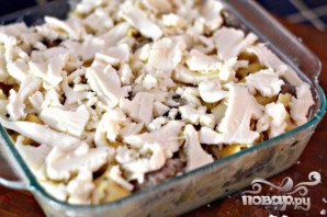 Колбаса с грибами и тортеллини - фото шаг 7
