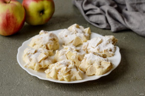 Печенье "Шарлотка" с яблоками - фото шаг 7