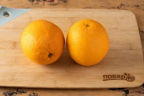 Апельсиновое пюре - фото шаг 1
