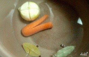 Куриный суп на овощном бульоне - фото шаг 2