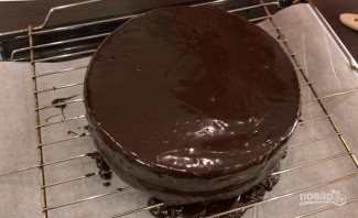 Шоколадный торт "Захер" - фото шаг 14