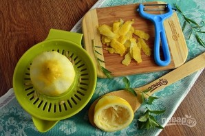Лимонад из тархуна, лимона и мяты - фото шаг 3