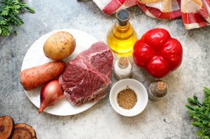 Хинкал "Розочки" - фото шаг 1