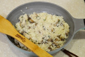 Сливочный рис с грибами - фото шаг 7