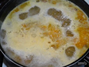 Куриный суп с вермишелью и кабачками - фото шаг 5