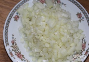 Салат с фасолью, яйцами и сухариками - фото шаг 3