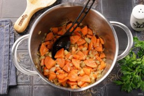 Каша с морковью - фото шаг 5