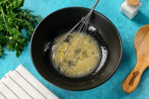 Ленивые хачапури с сыром на сковороде на кефире - фото шаг 2