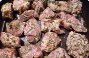 Мясо по-грузински в духовке - фото шаг 4
