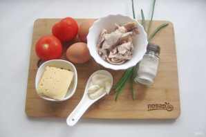 Слоеный салат с курицей и сыром - фото шаг 1