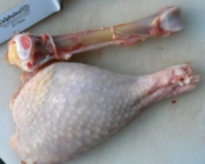 Фаршированные голени курицы - фото шаг 4