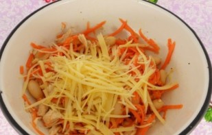 Салат с корейской морковью и курицей - фото шаг 3