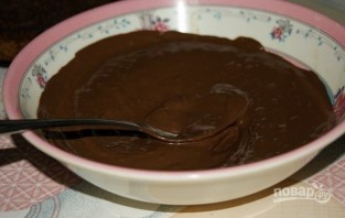 Шоколадный муссовый торт с зеркальной глазурью - фото шаг 4