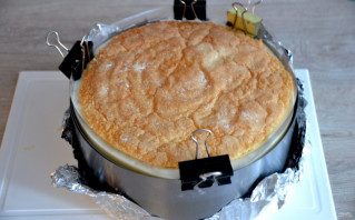 Муссовый торт с лимоном и клубникой - фото шаг 32