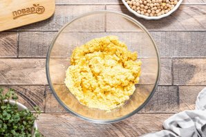 Нутовый хлеб без муки и дрожжей - фото шаг 5